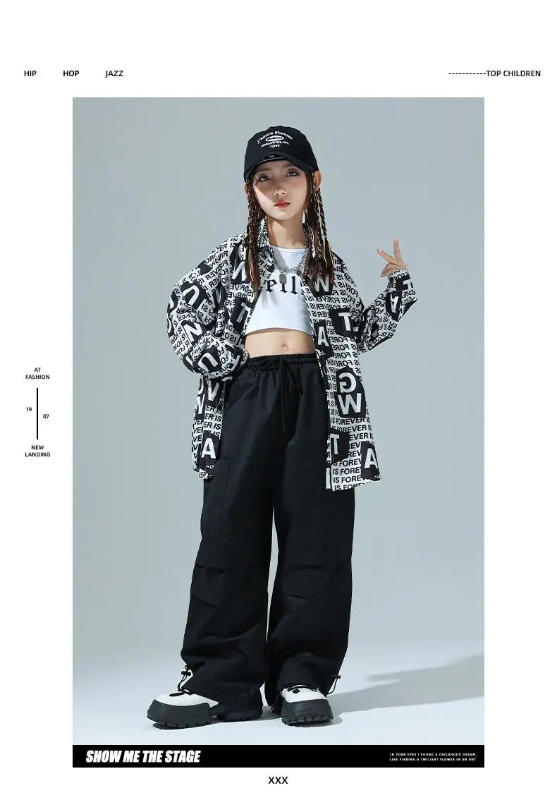 Lässiges Hip-Hop-Set – Streetwear für Jungen und Mädchen