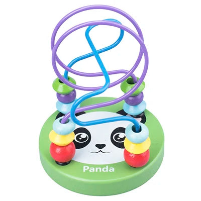Montessori Holz Achterbahn & Perlenlabyrinth – Das clevere Lernspielzeug für kleine Mathe-Entdecker!