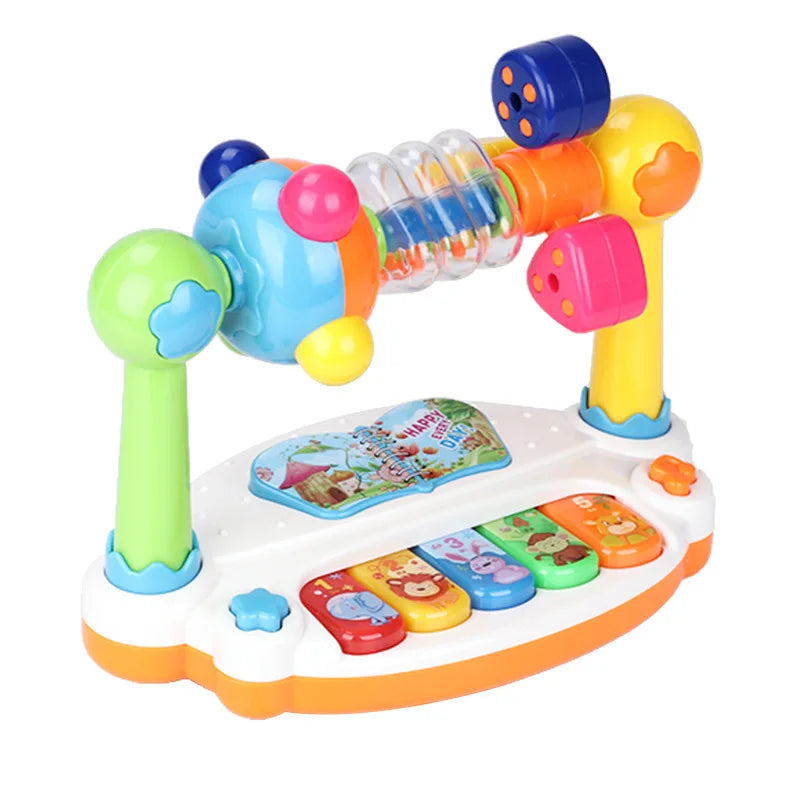 Baby-Klavier mit Licht & Sound – Das musikalische Frühförderungs-Spielzeug für kleine Musiker (ab 6 Monate)