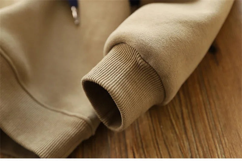 Fleece-Hoodie für Jungen – Warmer Pullover mit Buchstabendruck