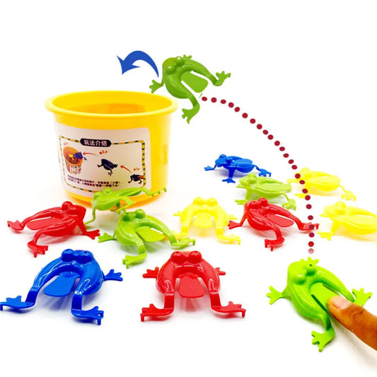 10-20 Stück Springende Frosch Bounce Spielzeug – Spaß, Bewegung & Stressabbau für Kinder!