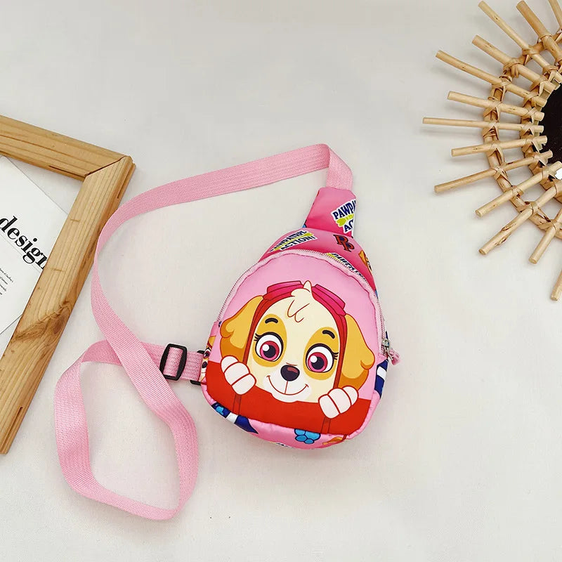Paw Patrol Brusttasche Kinder Kinder Mini Outdoor Umhängetaschen Jungen Mädchen Paw Patrol Tasche Kostüm Zubehör Studenten Babytasche