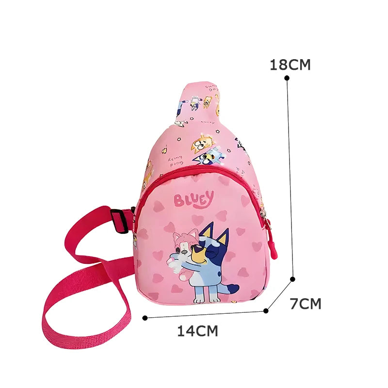 Bluey & Bingo Cartoon Rucksack für Kinder
