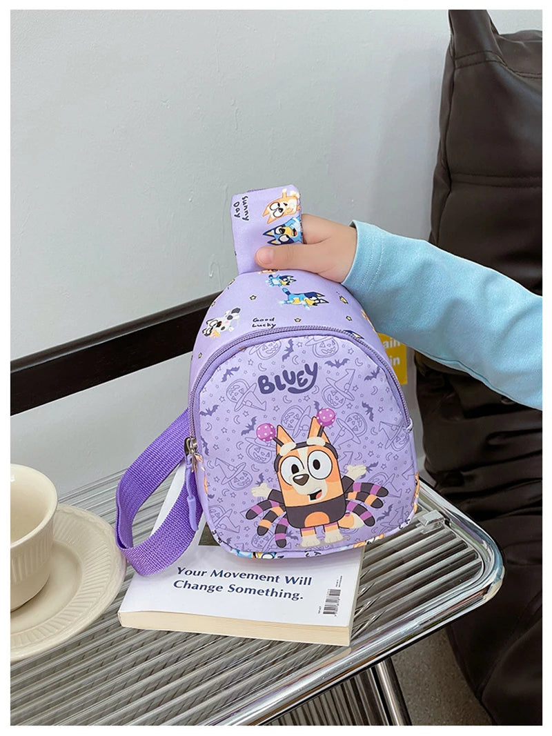 Bluey & Bingo Cartoon Rucksack für Kinder