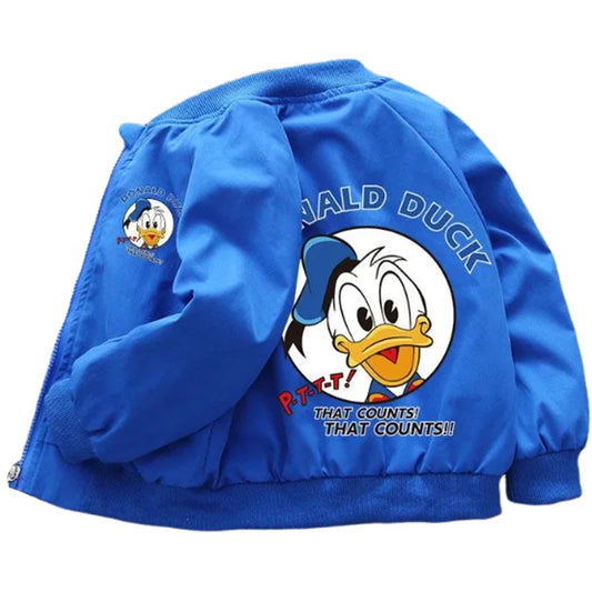 Donald Duck Jacke – Modische Windbreaker für Baby Jungen & Mädchen