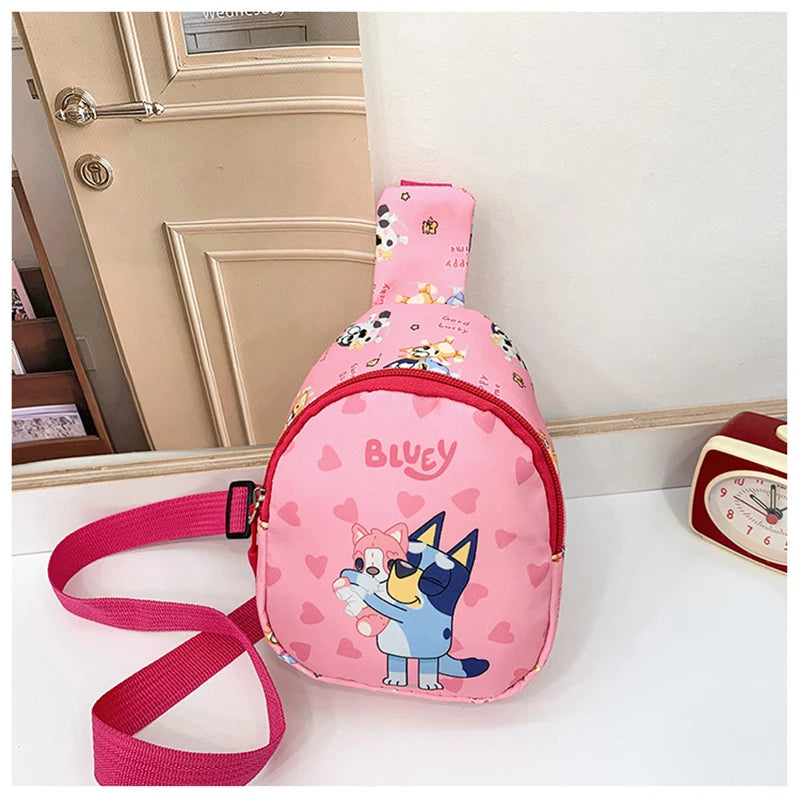 Bluey & Bingo Cartoon Rucksack für Kinder