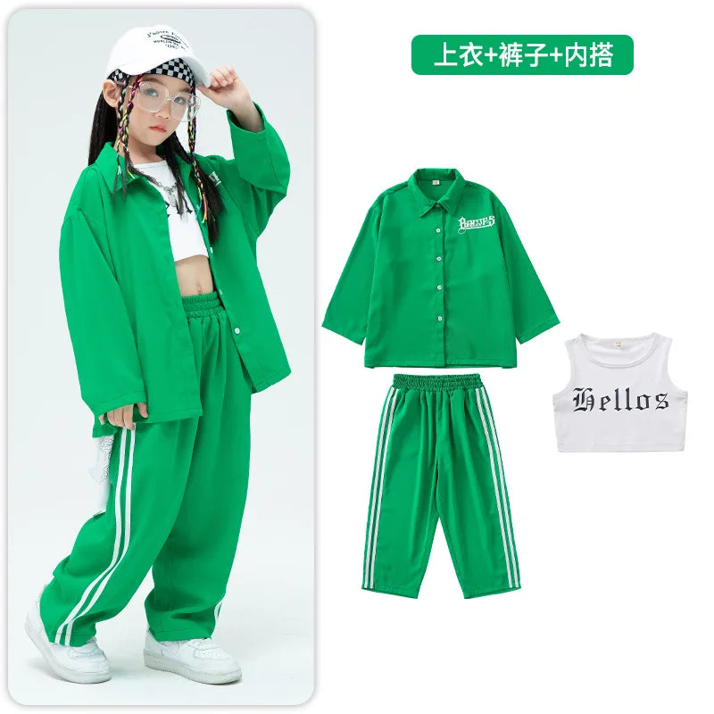 Lässiges Hip-Hop-Set – Streetwear für Jungen und Mädchen