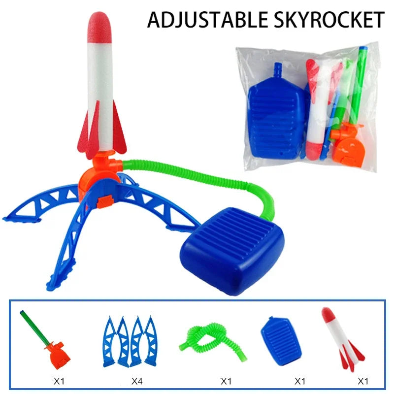 Pump - Rakete  Lass die Kids den Himmel erobern mit unserer coolen Kinder Outdoor Rakete!