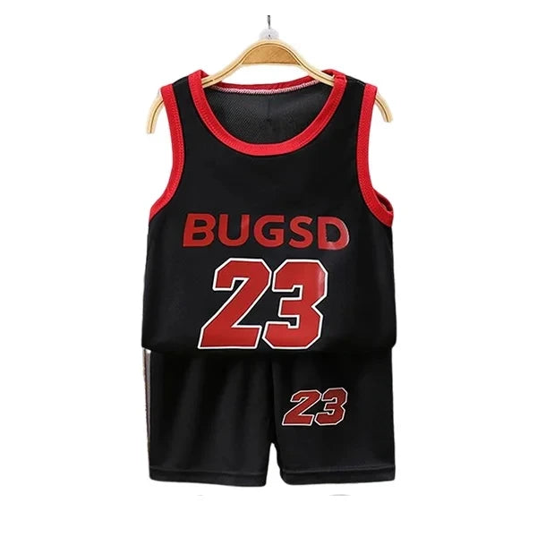 Kinder Sport-Set – Atmungsaktives Basketball-Outfit für Jungen