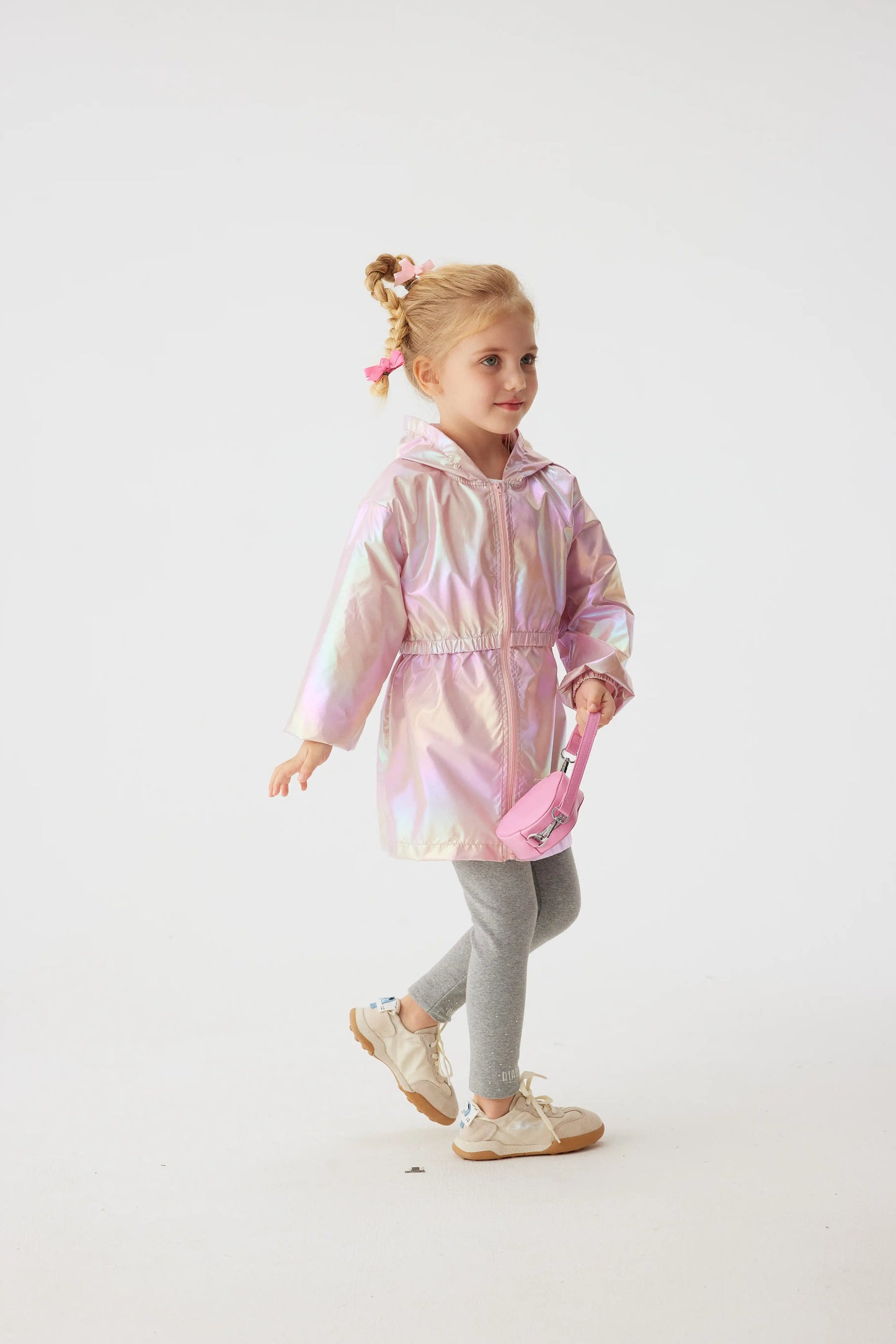 Leichte Kinder-Jacke – Atmungsaktiver Mantel mit Reißverschluss für Frühling & Herbst