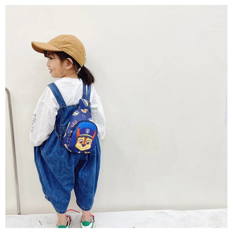Paw Patrol Brusttasche Kinder Kinder Mini Outdoor Umhängetaschen Jungen Mädchen Paw Patrol Tasche Kostüm Zubehör Studenten Babytasche