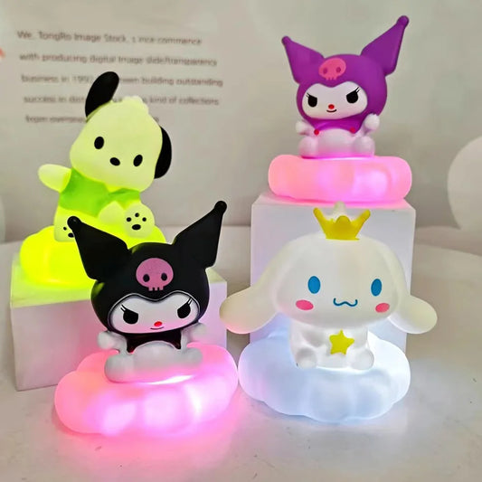 Sanrios Nachtlicht "Wolke der Träume" mit Kuromi, Cinnamoroll & Pochacco