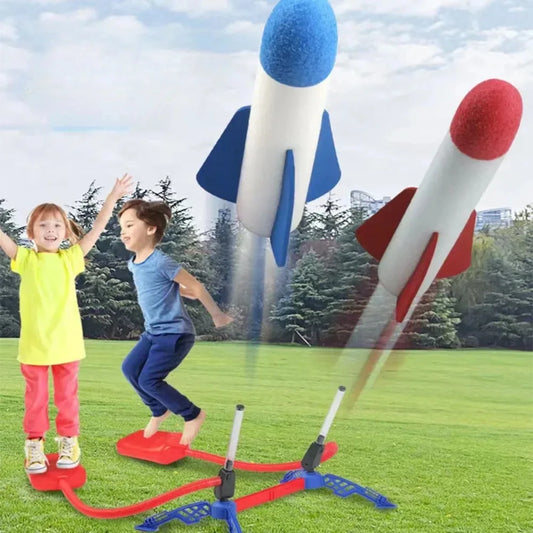 Pump - Rakete  Lass die Kids den Himmel erobern mit unserer coolen Kinder Outdoor Rakete!