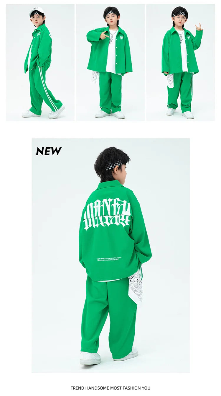 Lässiges Hip-Hop-Set – Streetwear für Jungen und Mädchen