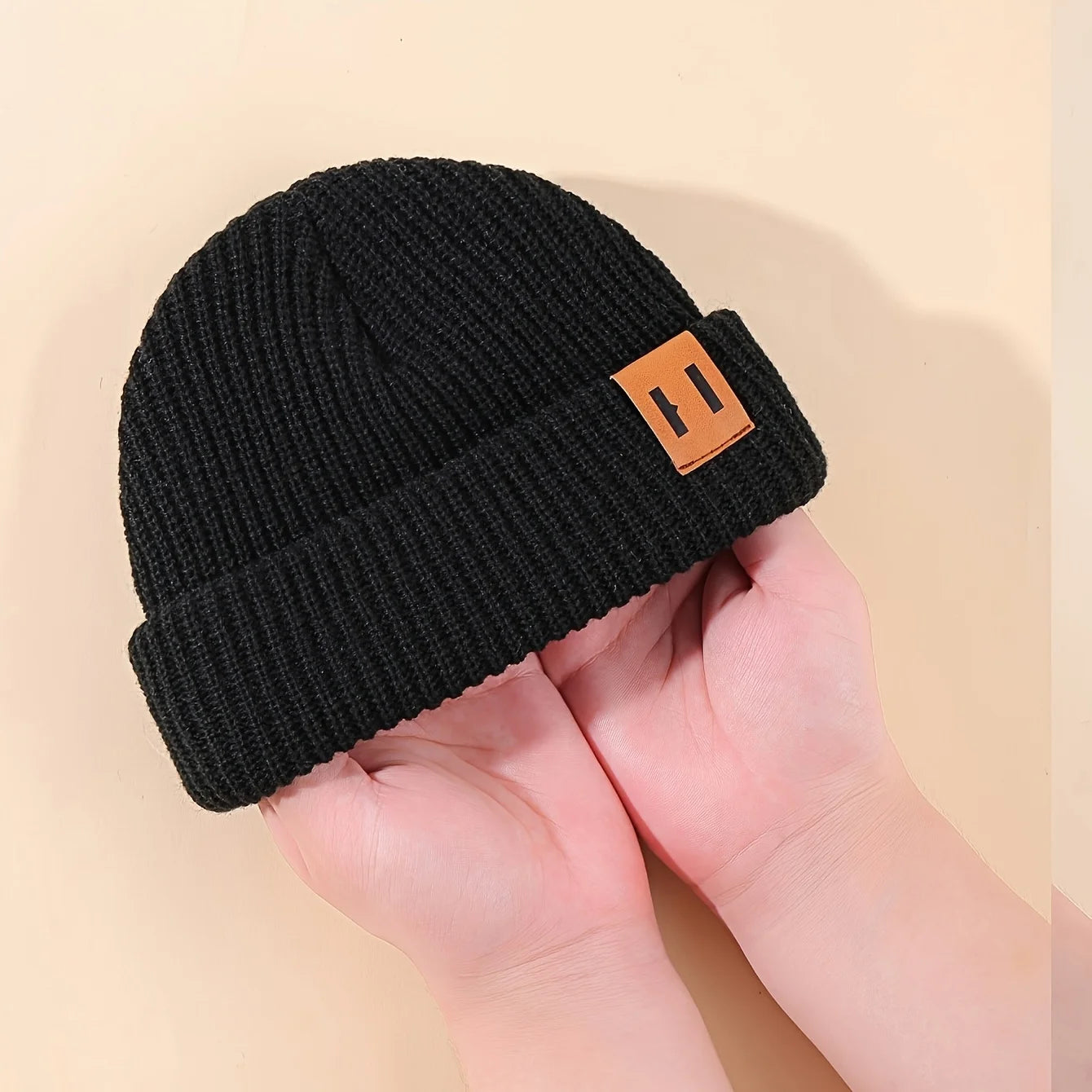 3er Set Gestrickte Wintermützen – Kuschelige Accessoires für Neugeborene & Kleinkinder im praktischen Sets von 1, 2 oder 3 Stück