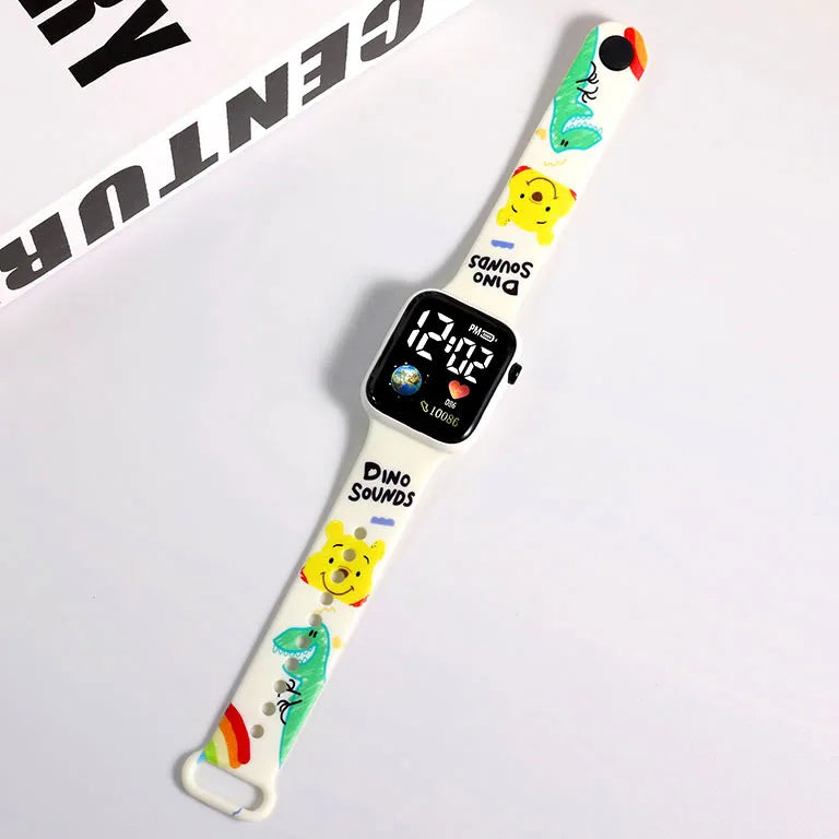 MINISO Digitaluhr Stitch & Hello Kitty – Coole Kinderuhr für Jungen und Mädchen