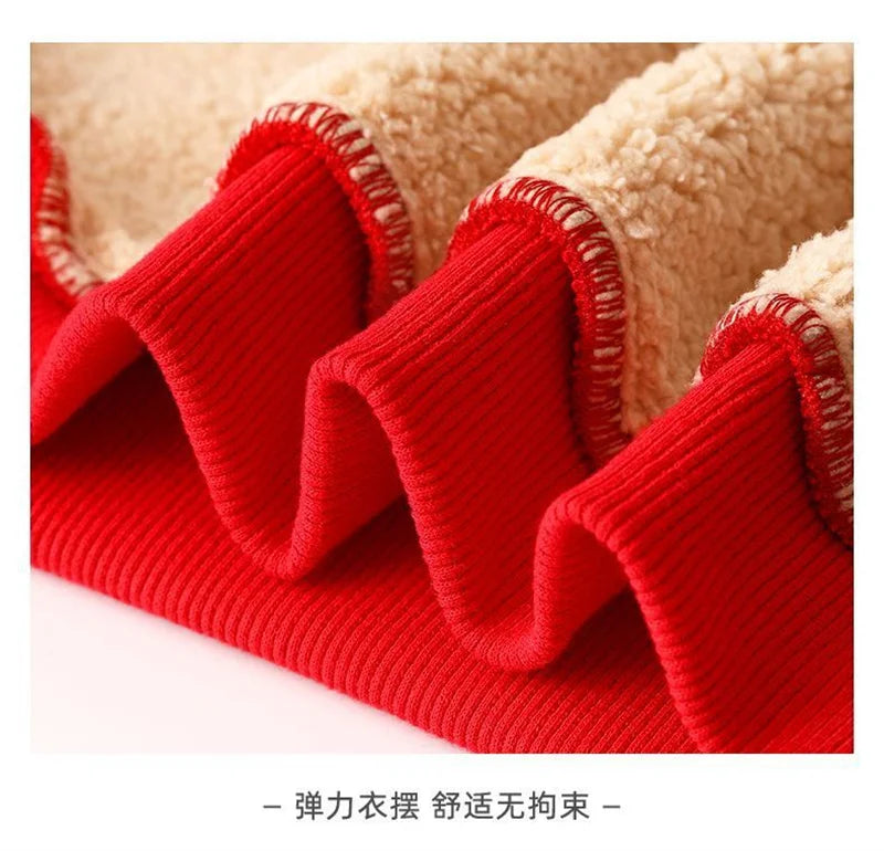 Kinder-Kapuzenjacke – Warme Jacke aus Lammwolle für Herbst und Winter
