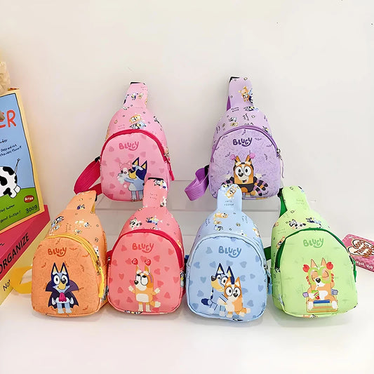 Bluey & Bingo Cartoon Rucksack für Kinder