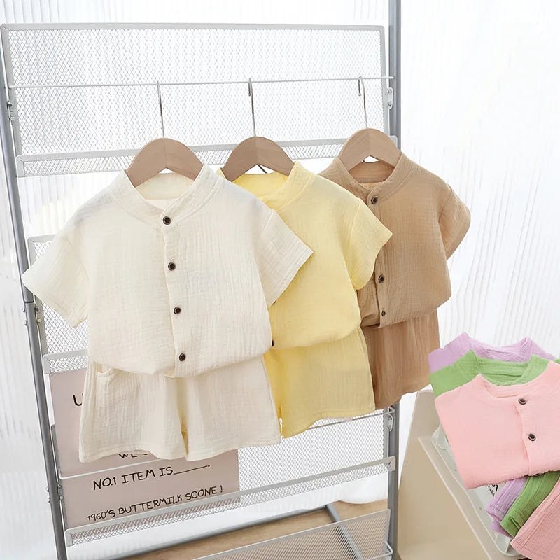Kate's Dream Sommer-Set für Kinder – T-Shirt und Shorts aus reiner Baumwolle