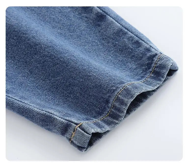 Lässiger Baumwoll-Overall für Babys – Unisex-Hosen mit Trägern für Frühling & Herbst