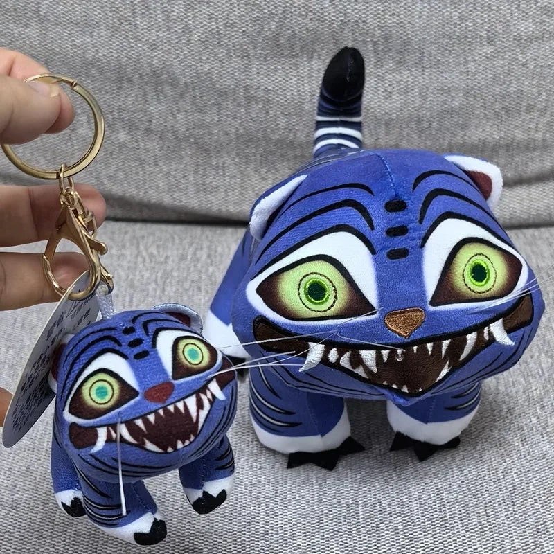 "Kpop Demon Hunters" Tiger-Plüsch-Schlüsselanhänger – Niedliches Plüsch-Spielzeug