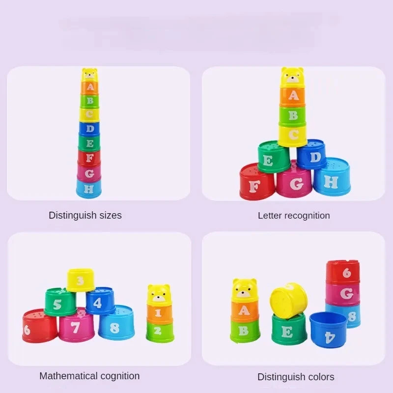 Reaktions- & Stapelspiel für Kinder – Schnelligkeit, Geschick & Frühes Lernen (ab 3 Jahren)