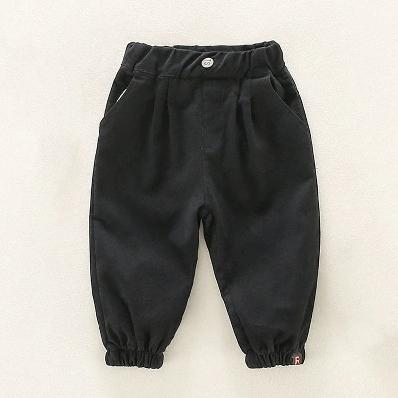 Lässige Jogginghose für Kinder – Bequeme Cargo-Hose mit Kordelzug
