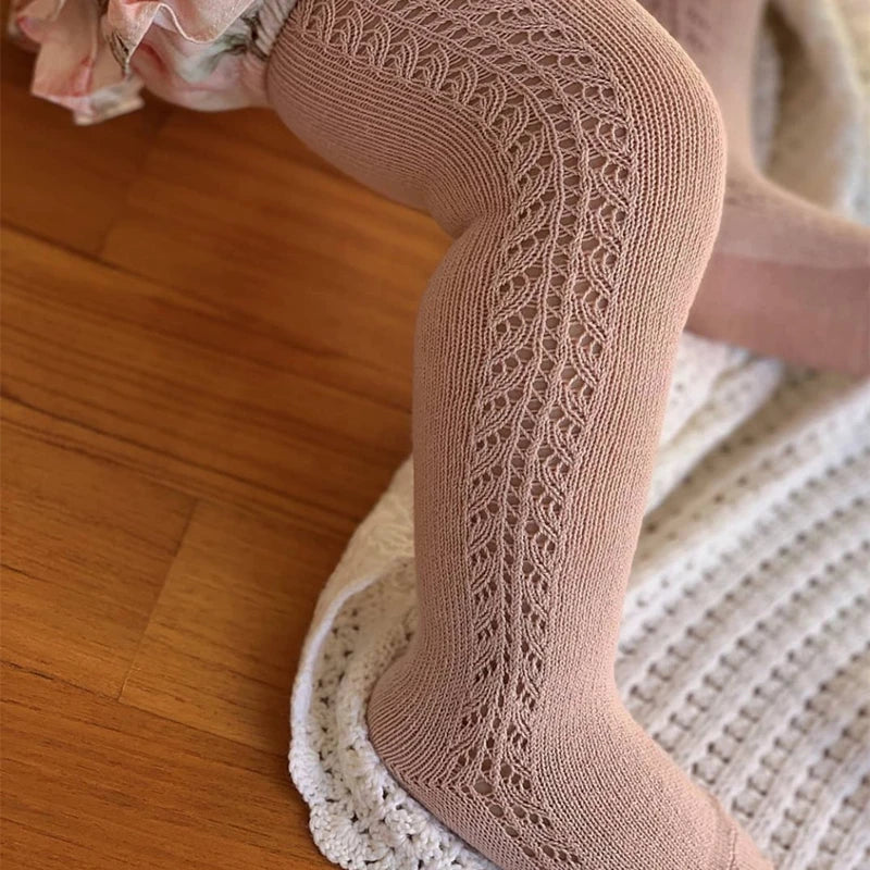 Atmungsaktive Baumwoll-Strumpfhosen für Mädchen – Festes, bequemes Design, niedliche Motive, ideal für 0-5 Jahre, perfekt für Alltag und Freizeit