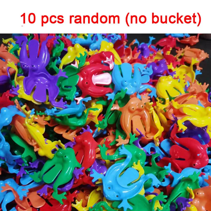 10-20 Stück Springende Frosch Bounce Spielzeug – Spaß, Bewegung & Stressabbau für Kinder!