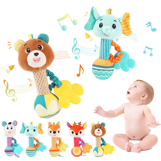 Super süße Stofftierrasseln – Das perfekte Babyspielzeug für kleine Entdecker!