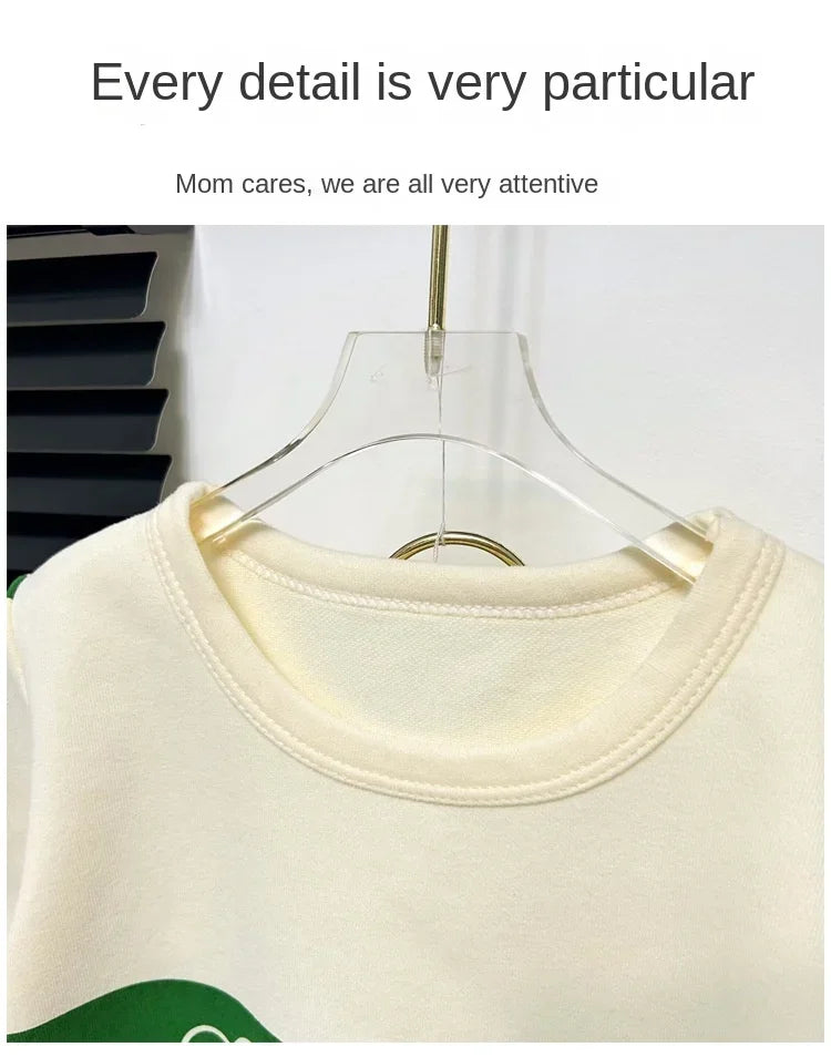 Gestreiftes Sommer-Set für Kinder – Kurzarm-Shirt & Shorts