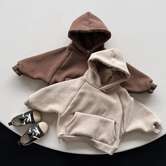 Warmer Fleece-Hoodie – Kuscheliger Unisex-Pullover für den Winter