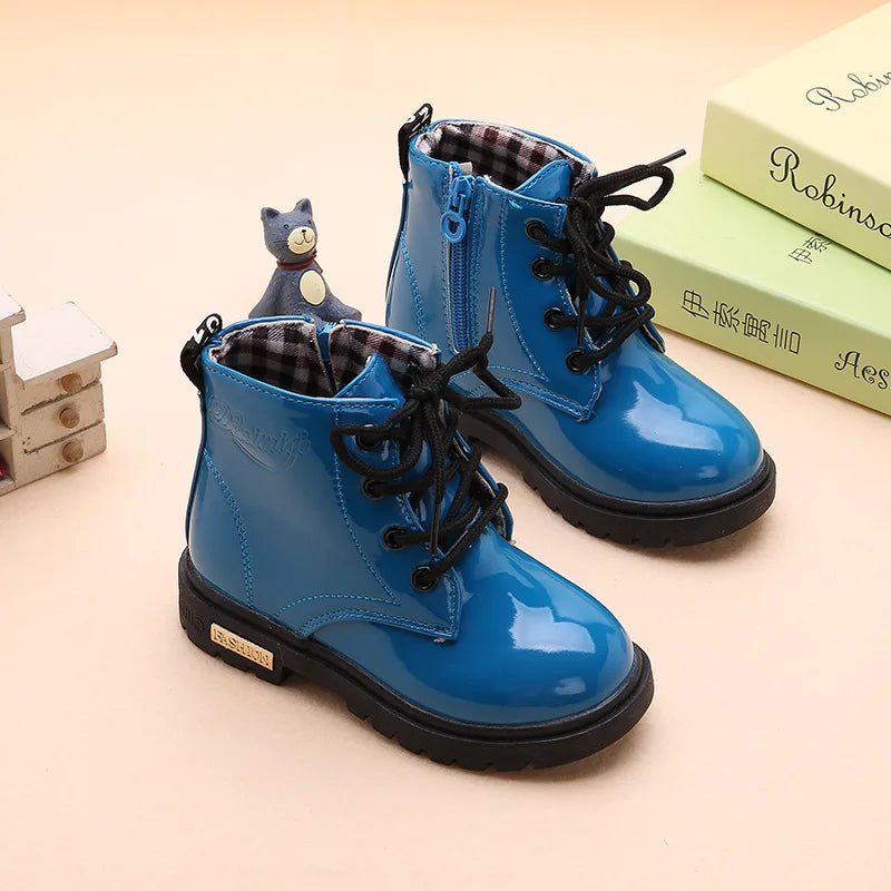 Kinder Knöchel Schuhe Knöchel-Stiefel – Modische & Wasserdichte Schuhe für Kinder