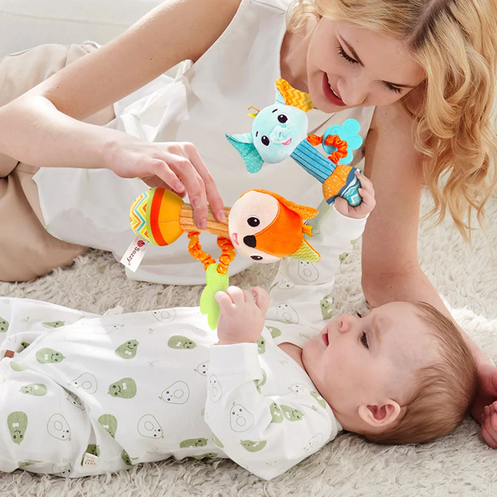 Super süße Stofftierrasseln – Das perfekte Babyspielzeug für kleine Entdecker!