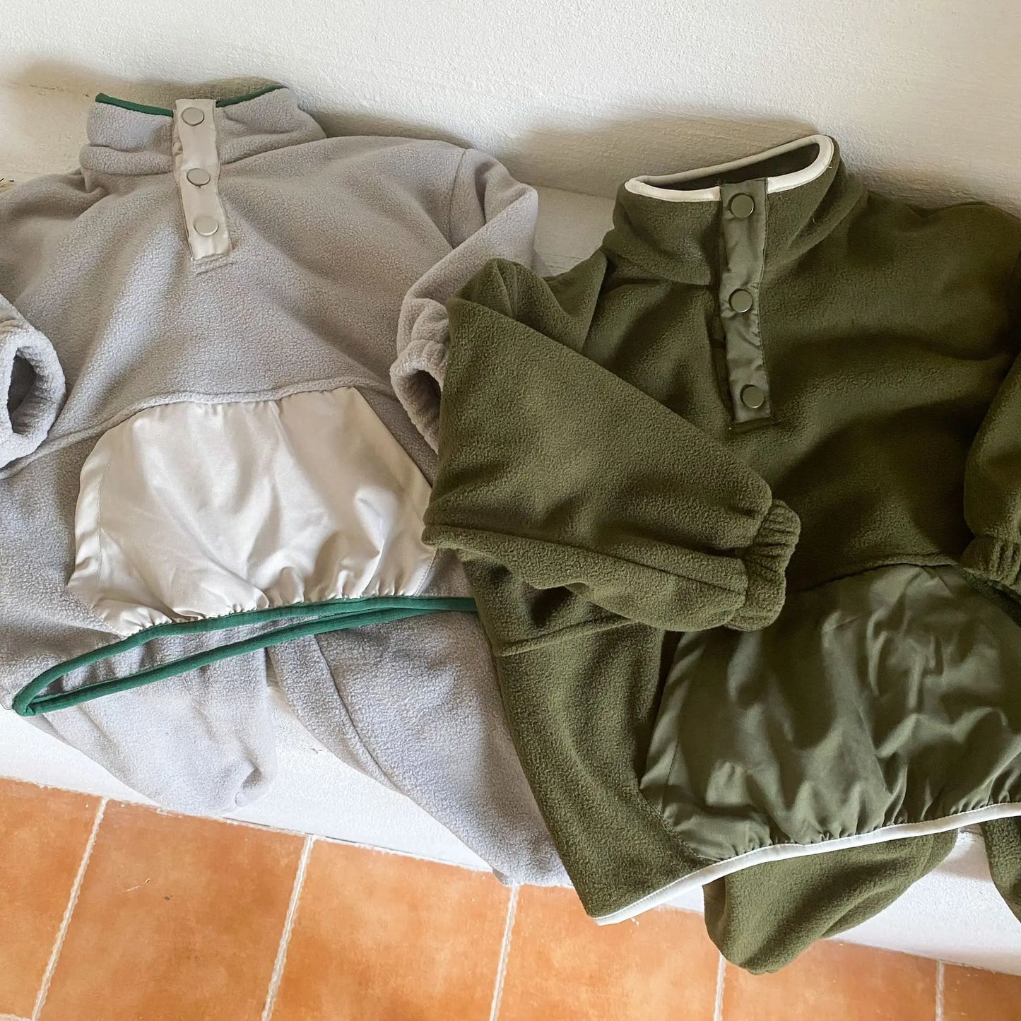 Kinder Anzug Polar-Fleece-Sweatshirt-Set – Extra warmer Winteranzug für Kinder