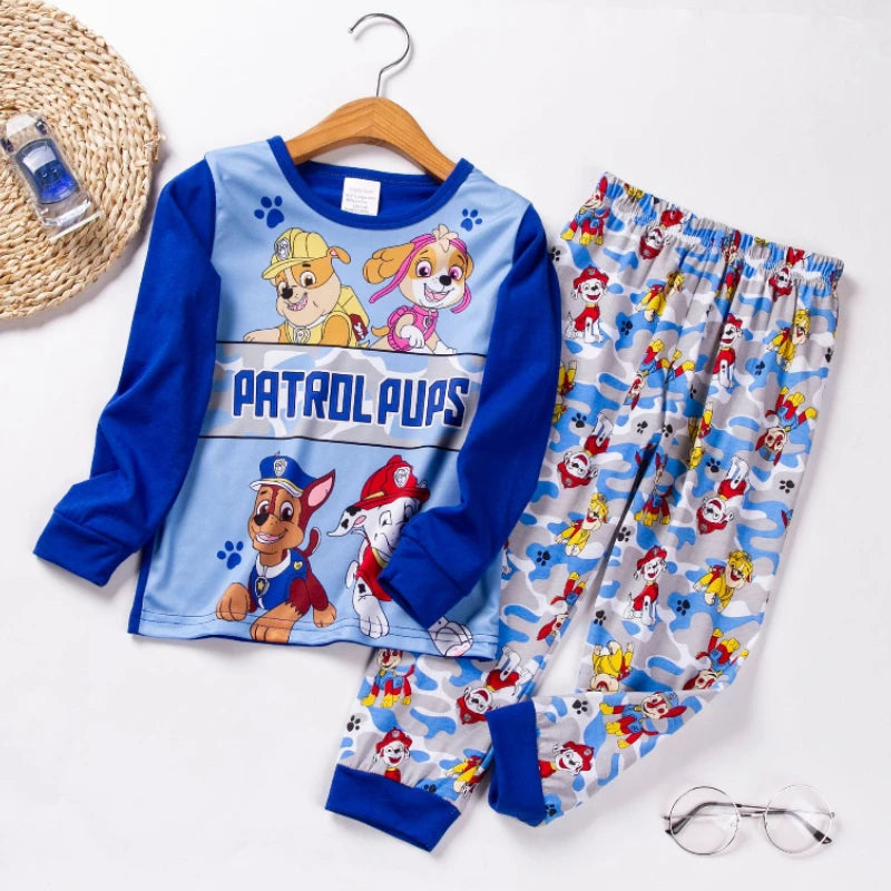 PAW Patrol Kinder-Pyjama-Set – Gemütlicher Schlafanzug für die Übergangszeit