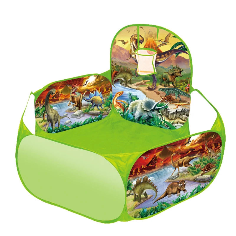Ballbecken mit Korb ( 1,2 Meter ) – Das coole Indoor- und Outdoor-Spielzeug für Kinder.
