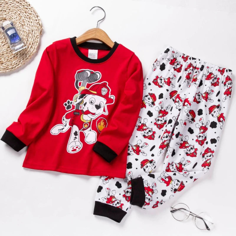 PAW Patrol Kinder-Pyjama-Set – Gemütlicher Schlafanzug für die Übergangszeit