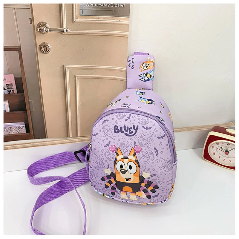 Bluey & Bingo Cartoon Rucksack für Kinder