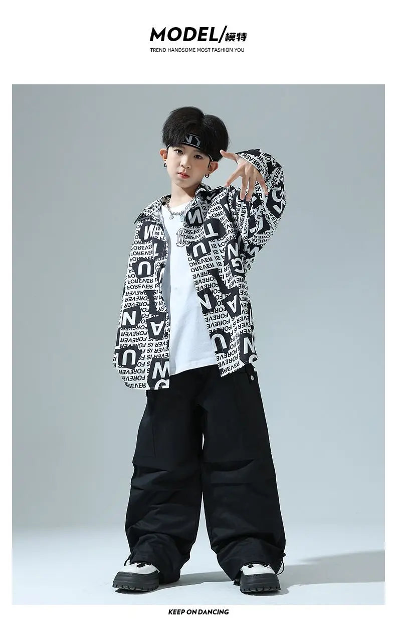 Lässiges Hip-Hop-Set – Streetwear für Jungen und Mädchen