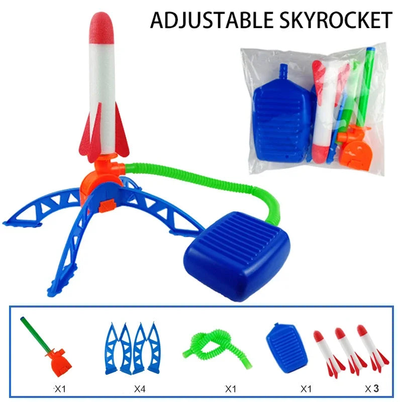 Pump - Rakete  Lass die Kids den Himmel erobern mit unserer coolen Kinder Outdoor Rakete!