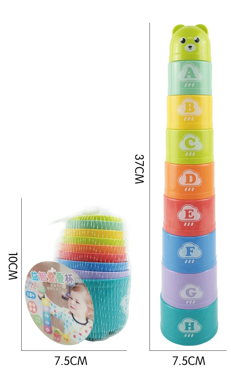 Reaktions- & Stapelspiel für Kinder – Schnelligkeit, Geschick & Frühes Lernen (ab 3 Jahren)
