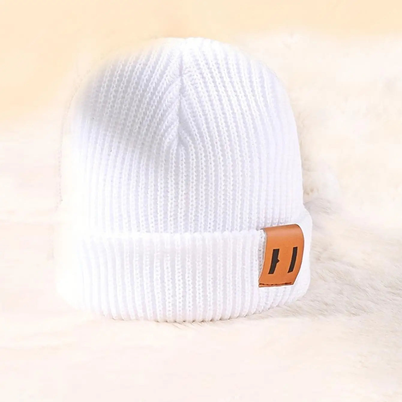 3er Set Gestrickte Wintermützen – Kuschelige Accessoires für Neugeborene & Kleinkinder im praktischen Sets von 1, 2 oder 3 Stück