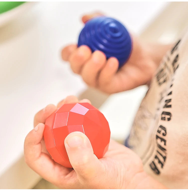 Montessori Regenbogen-Spinturm – Pädagogisches Steck- und Drehspiel für Kinder
