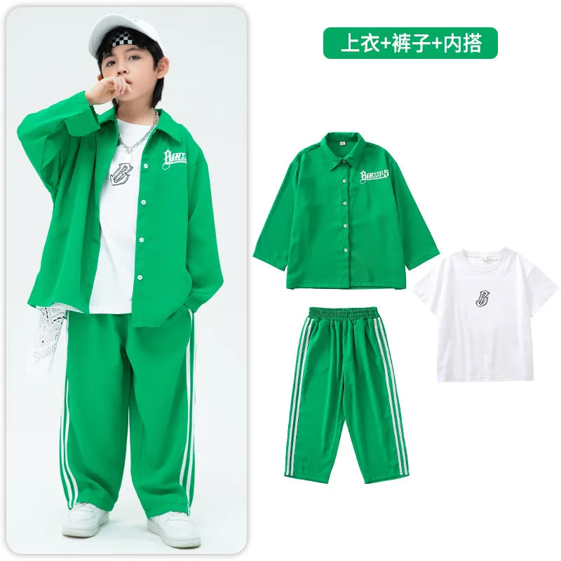 Lässiges Hip-Hop-Set – Streetwear für Jungen und Mädchen