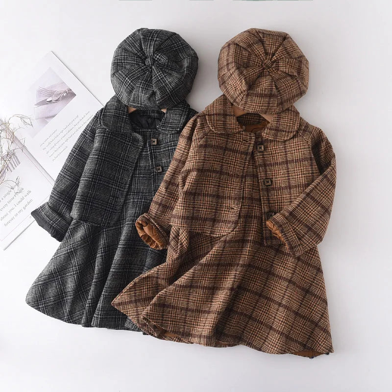 Bear Leader Prinzessinnen-Set – Wintermantel und Rock im Vintage-Stil