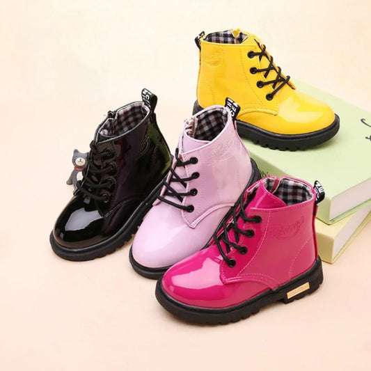 Kinder Knöchel Schuhe Knöchel-Stiefel – Modische & Wasserdichte Schuhe für Kinder