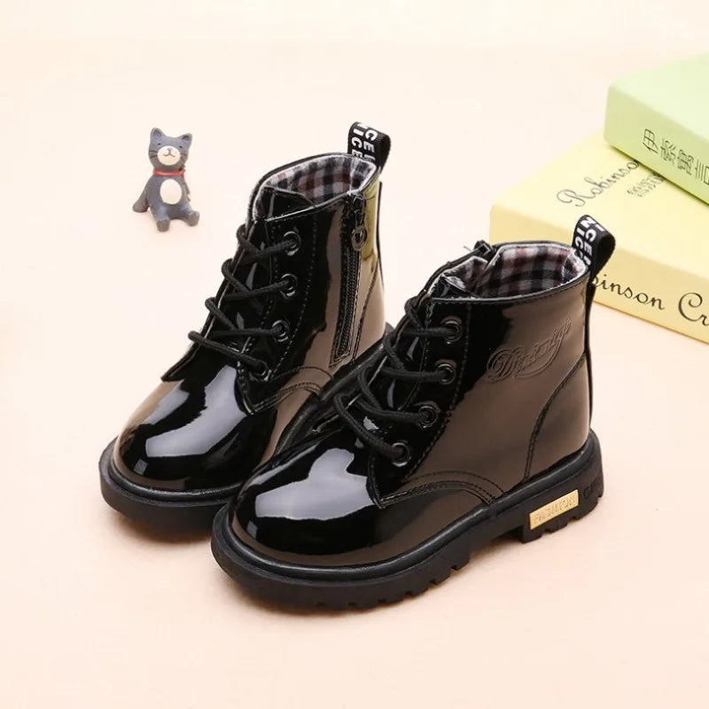 Kinder Knöchel Schuhe Knöchel-Stiefel – Modische & Wasserdichte Schuhe für Kinder