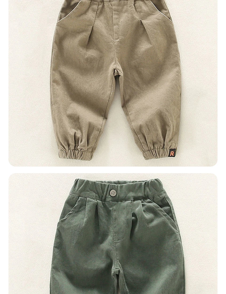 Lässige Jogginghose für Kinder – Bequeme Cargo-Hose mit Kordelzug