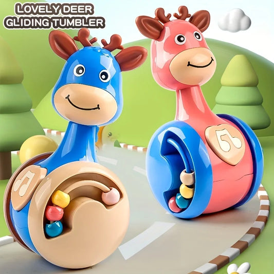 Roly Poly Babyspielzeug für 6-12 Monate – Lustiges Becher-Spielzeug zum Lernen, Schütteln & Klettern!